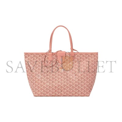 GOYARD SAINT LOUIS CANVAS WITH LEATHER CANVAS BAG STLCROPMLTY-92CL92P (34*28*15cm)